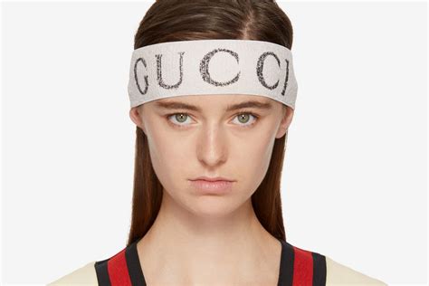 gucci monogram headband|gucci inspired headbands.